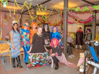 Fasnacht in der Seniorenvilla Grüneck