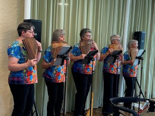 Panflöten Konzert mit den Panfriends